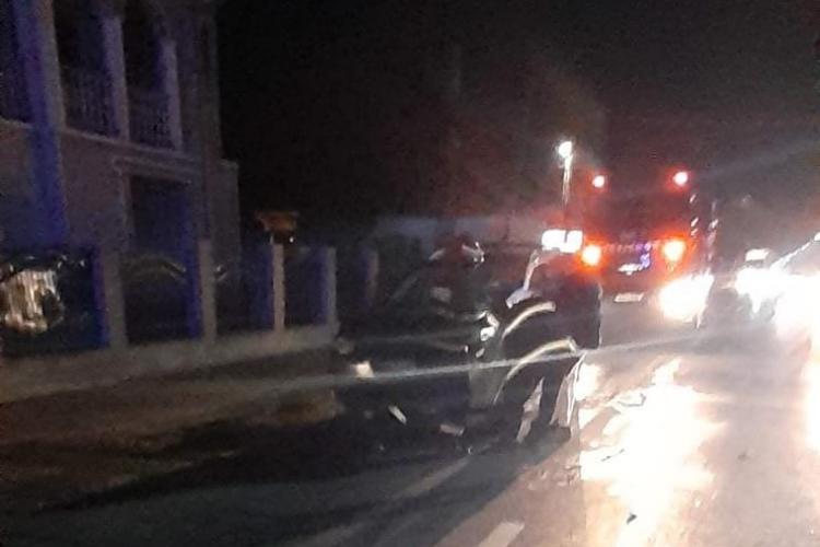 Accident rutier în Gilău! Polițiștii au găsit la fața locului 3 mașini avariate