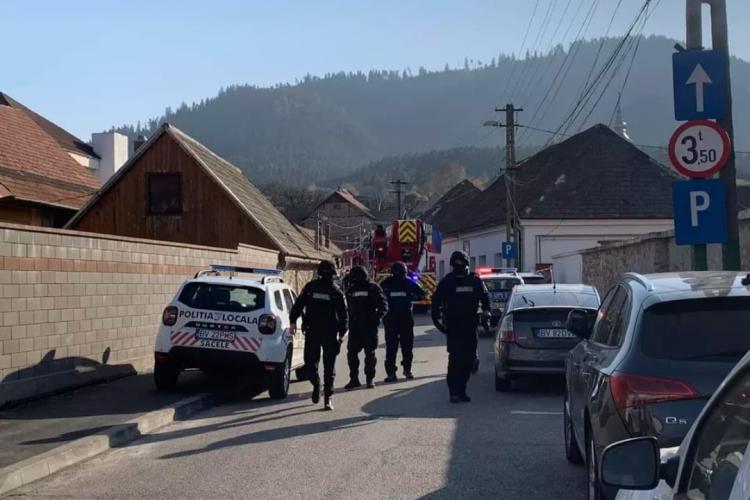 ALERTĂ cu bombă la un liceu din Brașov! Toți elevii și profesorii au fost evacuați