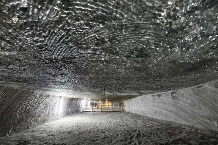 Mina Ghizela de la Salina Turda, o adevărată perlă din adâncuri ce poate fi vizitată zilnic - FOTO