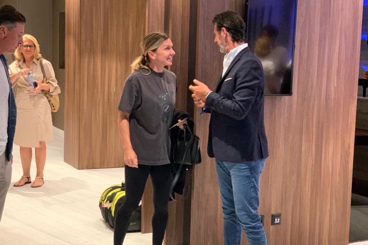 Mesajul Simonei Halep pentru antrenorul ei Patrick Mouratoglou