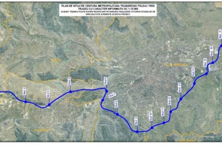 Guvernul aprobă prima etapă a Centurii Metropolitane Cluj-Napoca! Proiectul, la un singur pas de lansarea licitației de proiectare și execuție