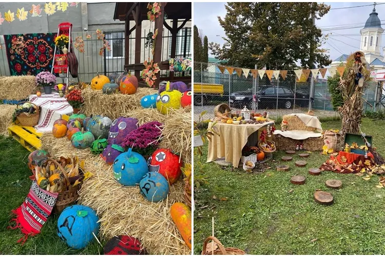 ”Grădina cu dovleci veseli” de la Grădinița cu Program Prelungit ”Degețica” din Cluj-Napoca - FOTO