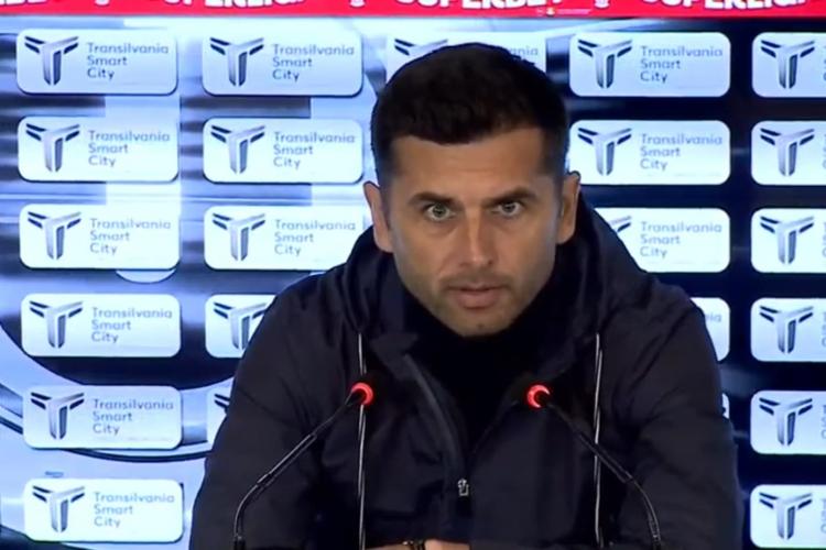 Nicolae Dică și-a dat demisia de la FCSB! Înfrângerea cu „U” Cluj, ultimul său meci pe banca roș-albaștrilor