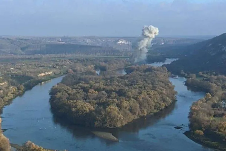 O rachetă doborâtă de sistemul antiaerian ucrainean a căzut lângă o localitate din nordul Republicii Moldova