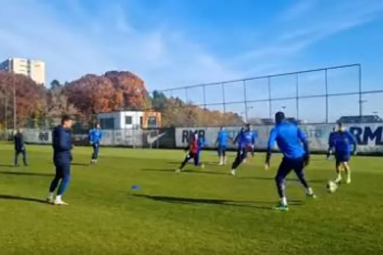 FCSB se antrenează la baza CFR-ului, înaintea meciului cu „U”: „Noi vrem să ajutăm”