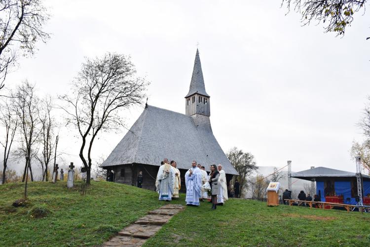 A fost resfințită una dintre cele mai vechi biserici de pe Valea Someșului, cea din localitatea Calna - FOTO