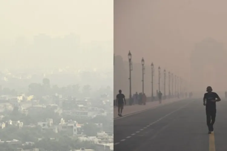 FOTO - Se închid școlile în țara în care nu te mai vezi om cu om din cauza poluării 