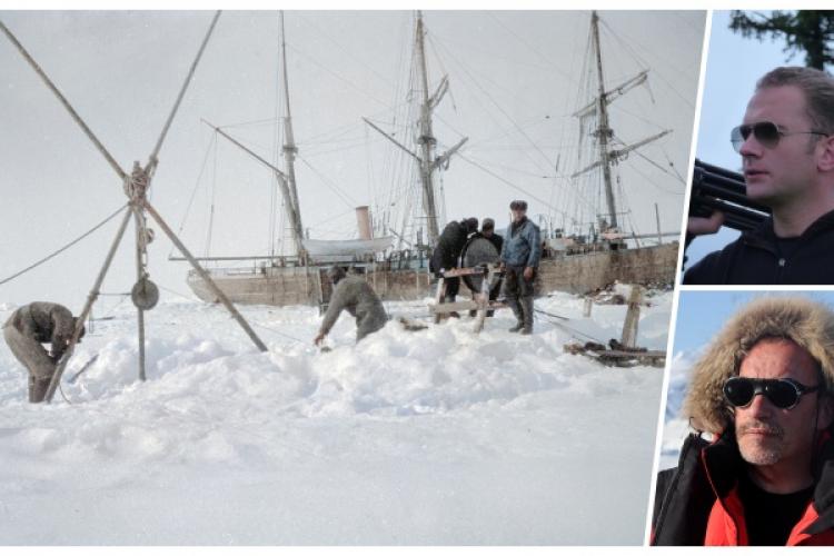 FOTO - Pe urmele lui Emil Racoviță: Doi clujeni au refăcut traseul Expediției Belgica, din Antarctica, la un secol distanță
