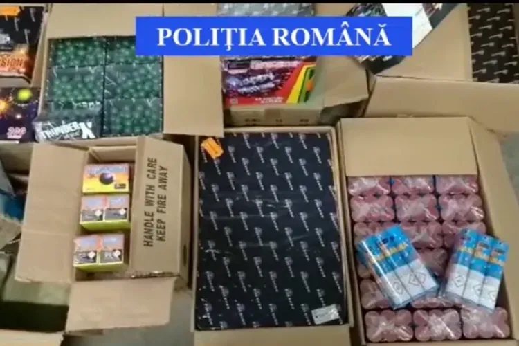 Un copil din Baia Mare a comandat 15 kilograme de artificii pe internet. A dat adresa de livrare școala la care învăța