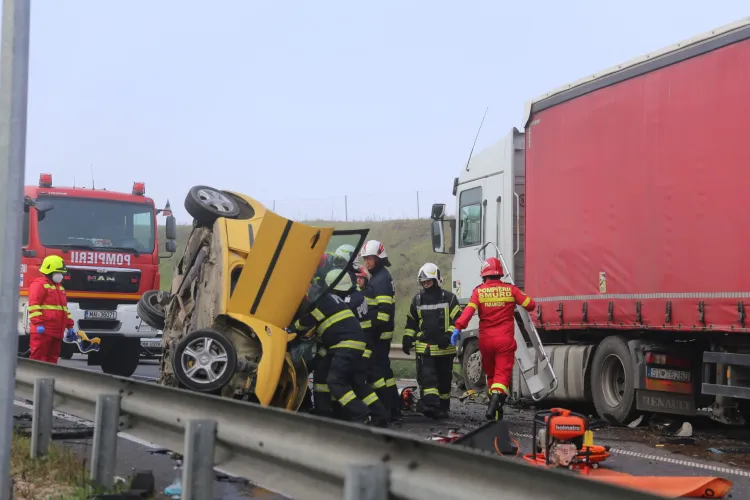 Cine este bărbatul care a murit în accidentul grav de pe Autostrada Transilvania: ”Dumnezeu sa îl ierte, păcat băiat tânăr!”