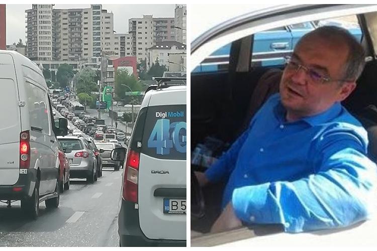 Boc spune că frigul din această perioadă ar fi de vină pentru traficul infernal din Cluj: „E perioada de trecere la iarnă”