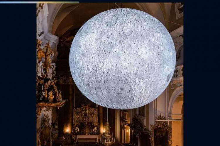 Luna revine la Cluj-Napoca! În ce zonă va fi amplasată spectaculoasa instalație de lumină