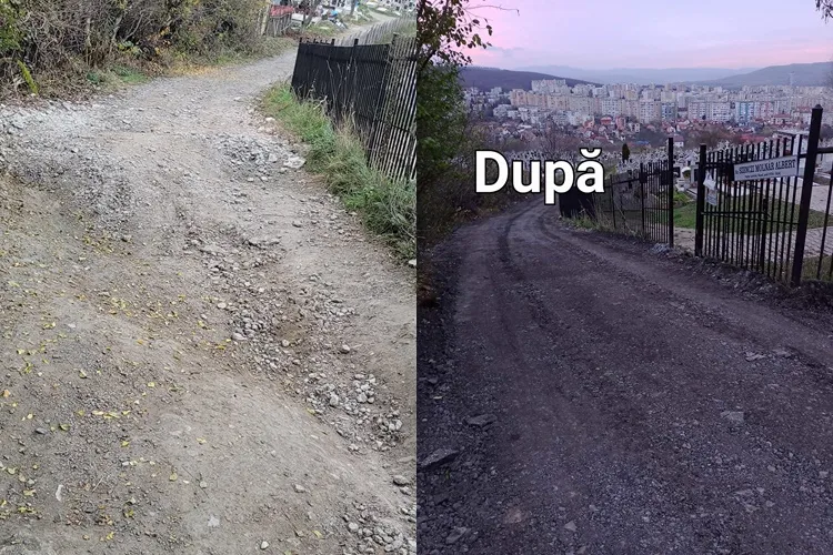 FOTO - Bob Rădulescu, mulțumit de „lucrările” de la Cimitirul Mănăștur: „Mulțumim administrației. E vorba doar de bunăvoință reciprocă”