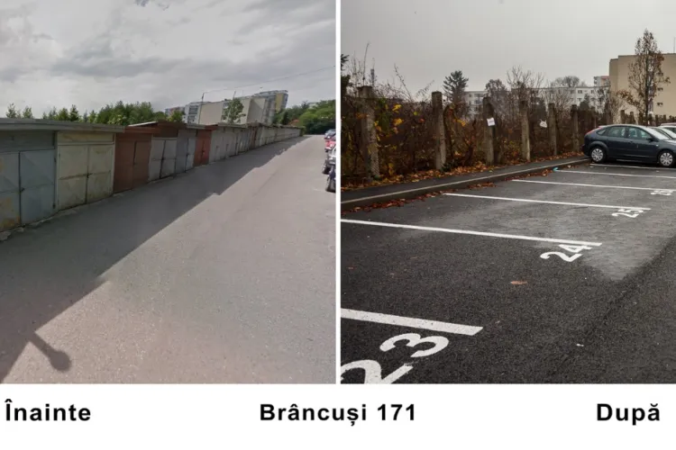 Boc s-a ținut de cuvânt și a demolat garajele. În continuare vrea un oraș cu mai puține mașini - FOTO