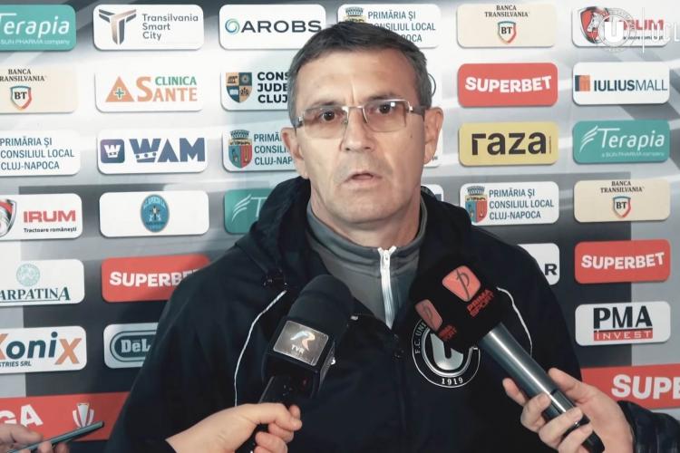 Universitatea Cluj - FC Argeș, duel de tradiție în Superliga. Neagoe: „Niciodată n-o să le cer jucătorilor să stăm cu fundul în poartă”