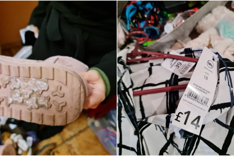 Protecția Consumatorilor, razie pe „piața” produselor second-hand din Cluj: Amenzi de peste 300.000 lei, haine murdare, spații neigienizate