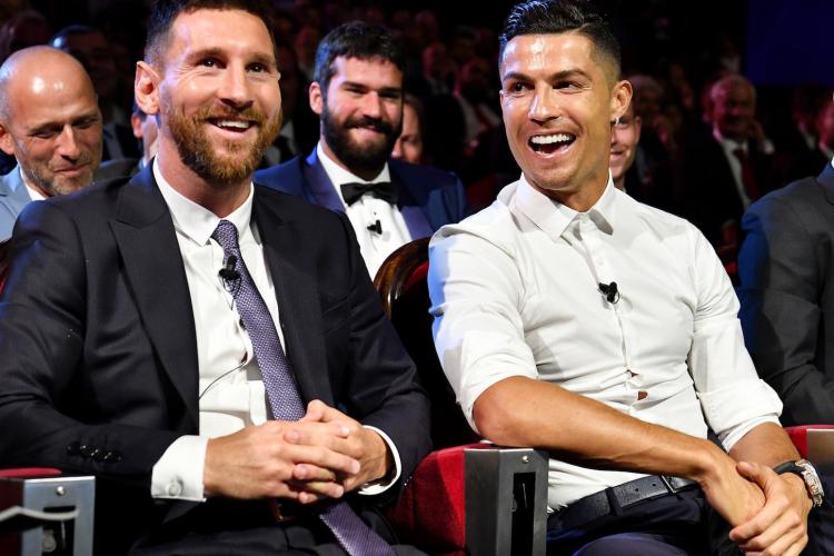 FOTO - Messi și Ronaldo apar, pentru prima dată, împreună într-o reclamă. Fotografia a devenit virală în câteva ore