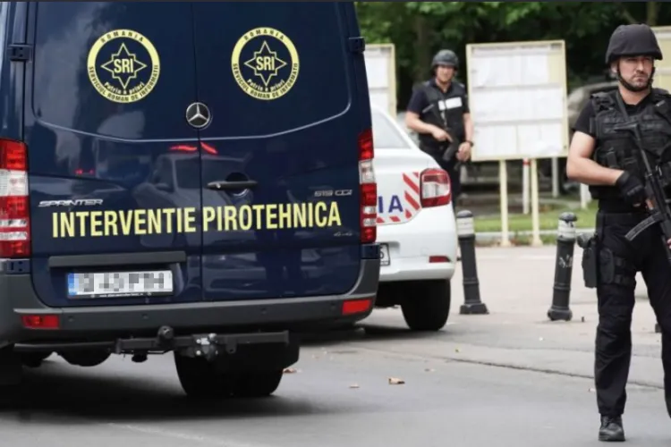 Alertă cu bombă la un liceu. S-a dovedit a fi falsă. Un adolescent a alertat degeaba autoritățile, a patra oară anul acesta