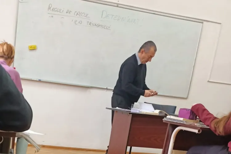 Halucinant! Fostul interlop clujean ”Balibacea” predă matematică la Colegiu fără a fi angajat! Oricine poate ajunge la catedră?