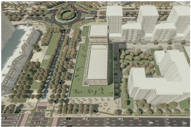 S-a votat PUZ -ul pentru refacerea întregii Piețe Mărăști. Apare un parking și se demolează benzinăria și Profi 