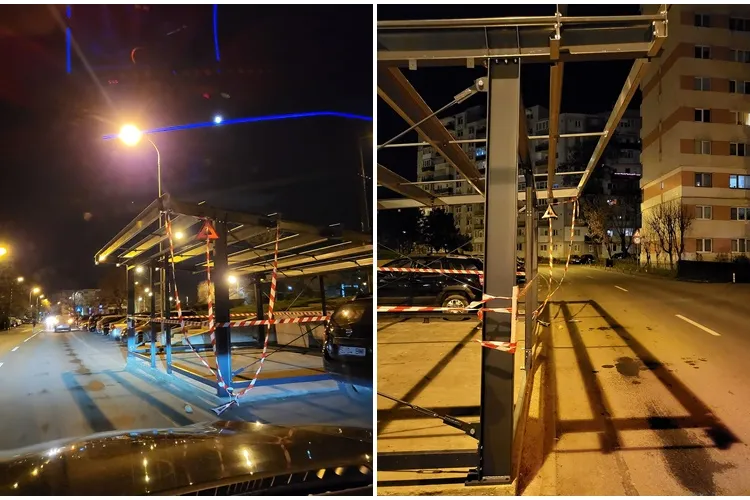 ”Dorel” de la Primăria Cluj-Napoca autorizează chiar orice? O construcție este ieșită un metru peste banda de circulație - FOTO
