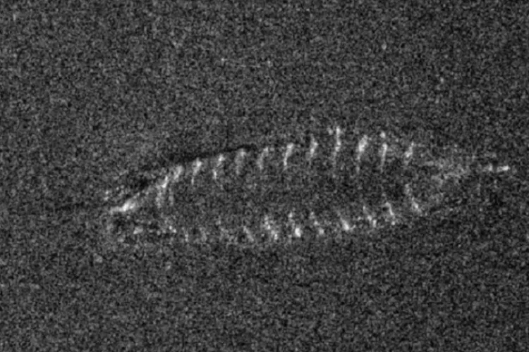 FOTO - Epava unei nave medievale, găsită, în stare aproape perfectă, pe fundul celui mai mare lac din Norvegia