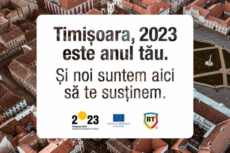Banca Transilvania este partenerul principal al Capitalei Europene a Culturii 2023 – Timișoara