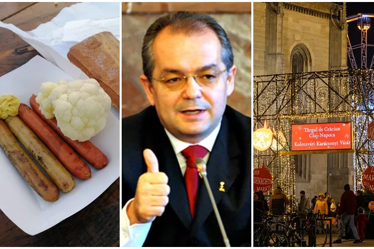 Boc, iritat când a fost întrebat despre scumpetea de la Târgul de Crăciun din Cluj: Vreți înapoi în comunism? - VIDEO