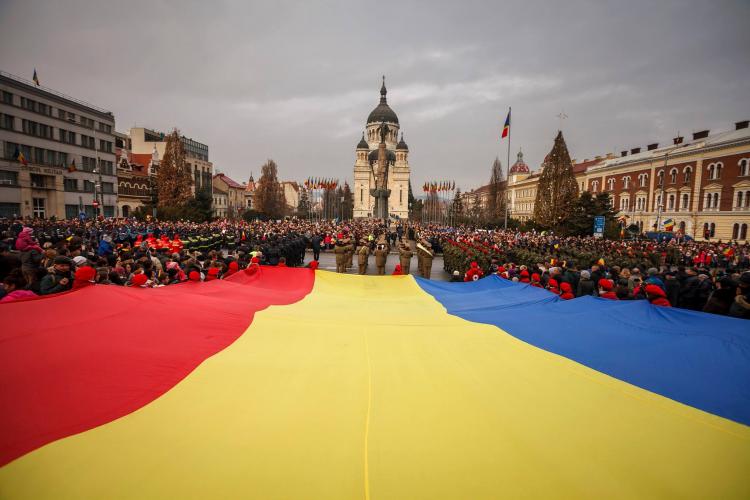 Programul de 1 Decembrie la Cluj-Napoca: Clujenii vor avea parte de defilare militară, concerte, spectacol de artificii și drone
