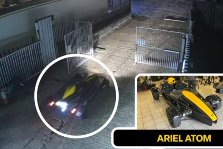 VIDEO - Vezi cum au fost furate 5 mașini de lux, de peste 800.000 de euro. Bolizii au dispărut într-un minut 
