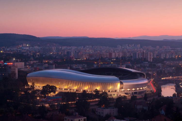 Consiliul Județean Cluj investește peste 130.000 de euro într-un nou sistem de parcare pentru Cluj Arena