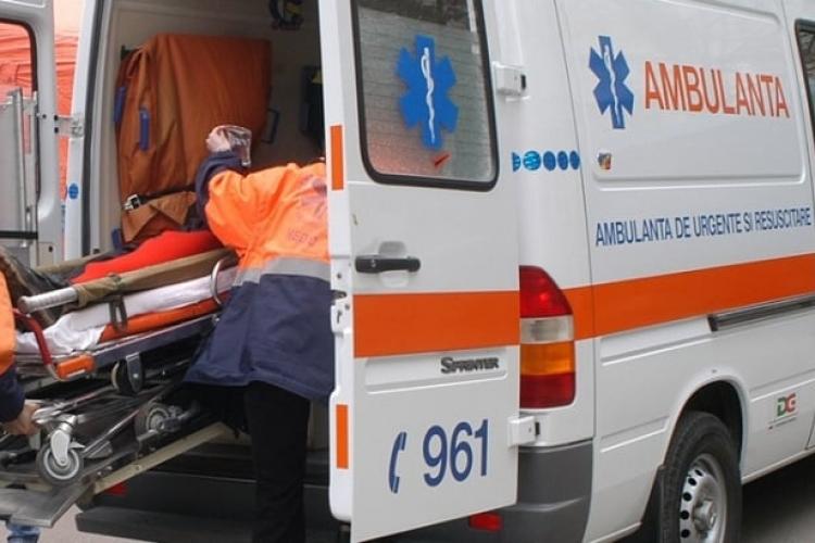 ACCIDENT pe strada Bună Ziua. O șoferiță din Cluj a lovit cu mașina o tânără 