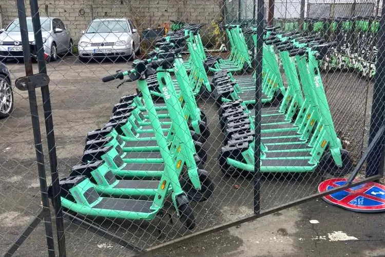 RADP Cluj are în parcare 213 trotinete electrice, pe care vrea să le vândă