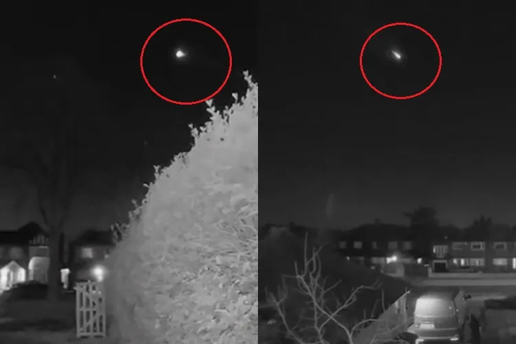 VIDEO - „Minge de foc” pe cerul Angliei. Oamenii s-au speriat: „Este sfârșitul lumii”