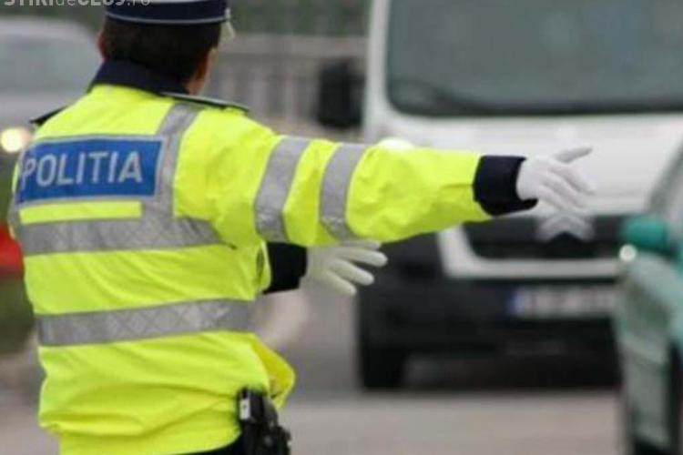 Cluj: Șofer agresiv în trafic, amendat și lăsat pieton de polițiștii clujeni