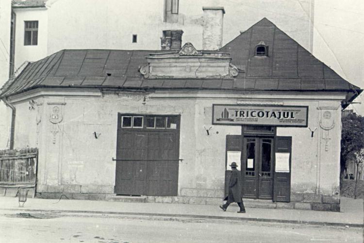 Fotografie controversată din Clujul vechi! Pe locul acestei case s-a ridicat blocul și cafeneaua Croco? - FOTO