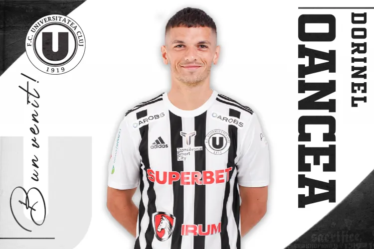 Dorinel Oancea a semnat cu U Cluj, fostul om de bază de la FC Mioveni, echipa cu salarii restante