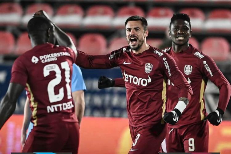 CFR Cluj a învins cu 1-0 în ultimul meci din etapa a 23-a a Superligii de fotbal. Singurul gol al partidei a fost de fapt un autogol
