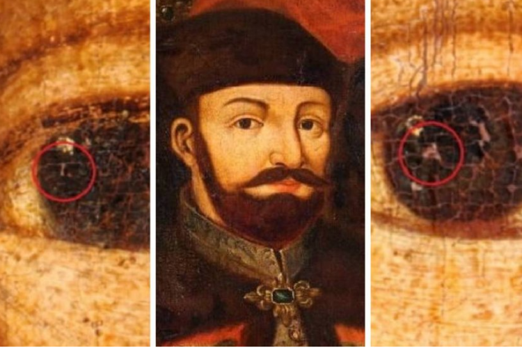 FOTO - Descoperire neașteptată în portretul unui principe al Transilvaniei, după digitalizarea tabloului
