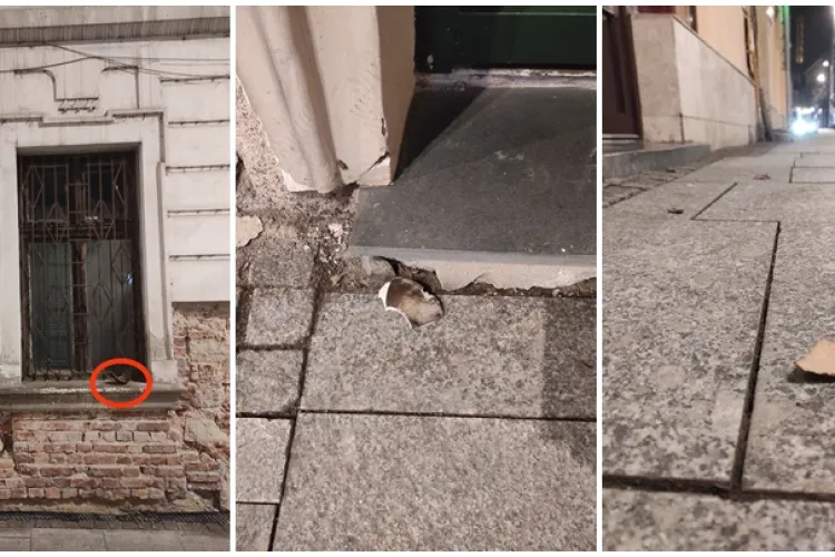 „Bine că n-a ajuns nimeni la urgență”: O bucată dintr-un  material pirotehnic folosit ieri în Piața Unirii, găsit de un clujean pe stradă 