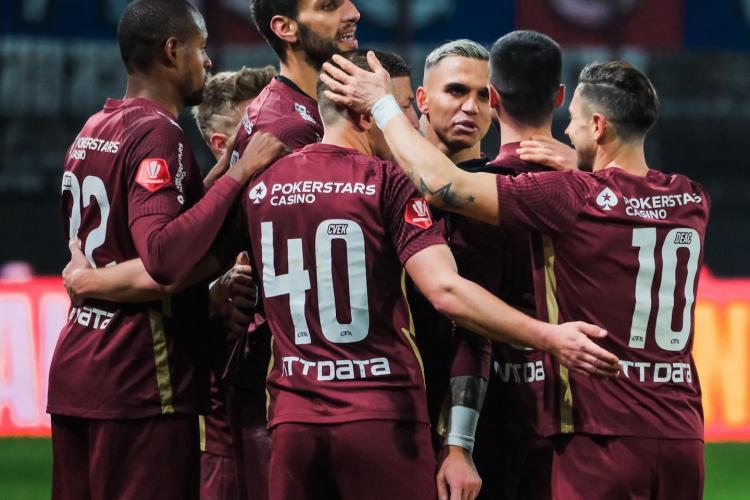 CFR Cluj, desemnată cea mai bună echipă de fotbal a anului 2022 de către Ministerul Sportului