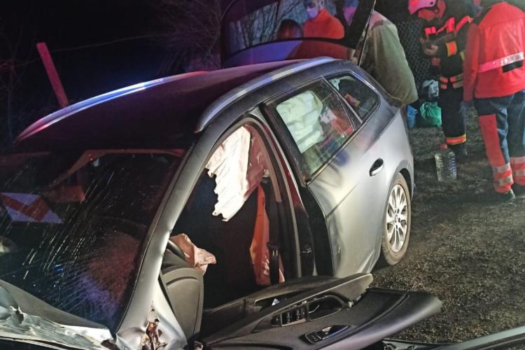Accident nou pe drumul de la Cluj la Oradea, între Ciucea și Poieni