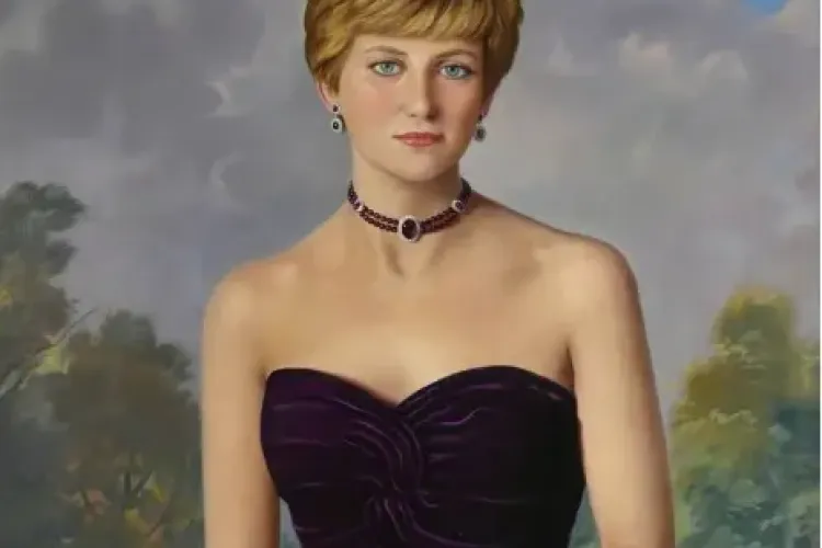 FOTO - Una dintre cele mai renumite rochii din garderoba Prințesei Diana, vândută la licitație pentru o sumă colosală