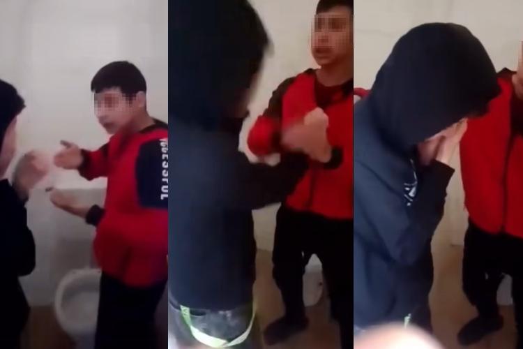 VIDEO - Elev umilit, lovit și pus cu capul în WC, la un liceu: „Gata, hai, nu te teme. Noi ne jucăm așa, suntem prieteni buni”