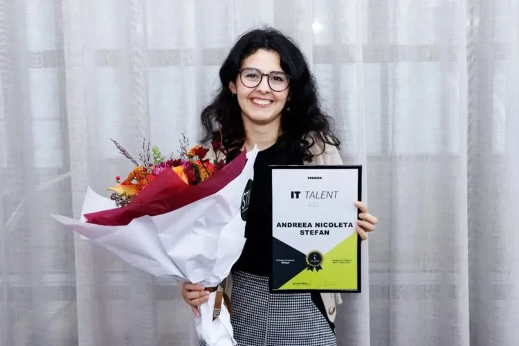 Clujeancă premiată în Danemarca, la o importantă competiție din domeniul IT. E talentul anului - FOTO 