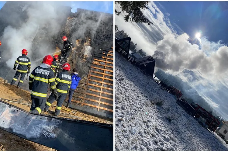 O clujeancă le mulțumește oamenilor din Mărișel, pentru că i-au salvat cabana cuprinsă de un incendiu - FOTO
