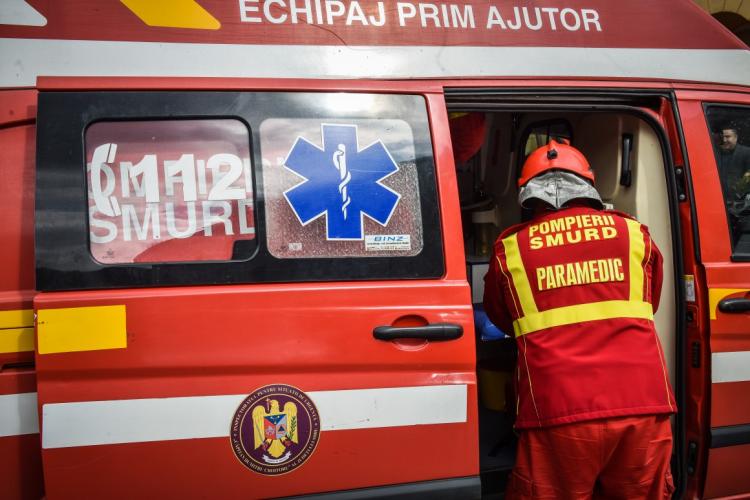 Accident în Feleacu! Un șofer de 22 de ani a pierdut controlul volanului într-o curbă