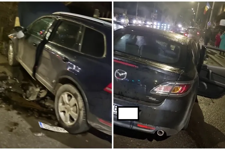 Accident grav în Piața Karl Liebnich! ”Adaptați viteza și țineți linia de tramvai între roți!”