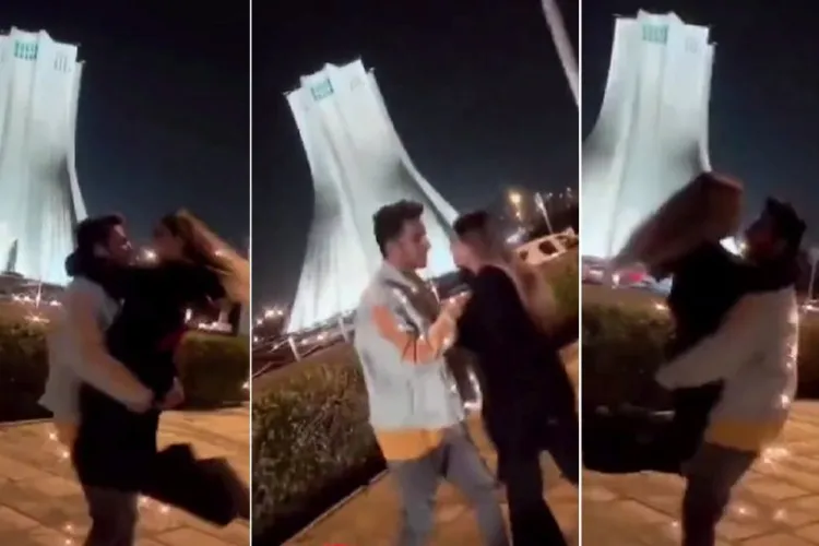 VIDEO - Doi tineri din Iran care au dansat pe stradă, au primit mai mulți ani de închisoare decât un bărbat care și-a decapitat soția