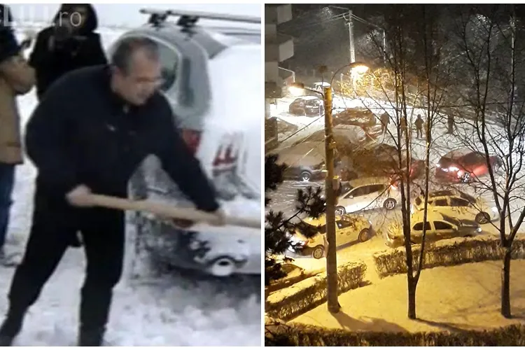 Cluj - Strada unde stă Emil Boc a fost derdeluș! Șoferii și-au adus aminte de Ceaușescu. Nici urmă de mașină de deszăpezire - VIDEO